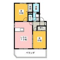 カムール高畑の間取り