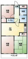 物件の間取り画像