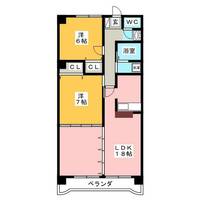 サンシティ貴船の間取り