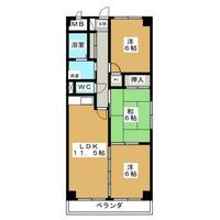物件の間取り画像