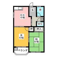 西垣マンションの間取り