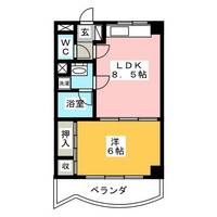 エスポワール杉山 第2の間取り