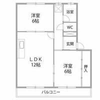 物件の間取り画像