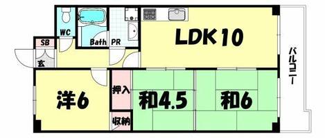 物件の間取り画像