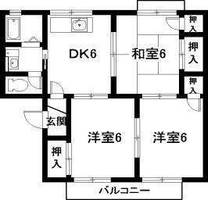 コートビレッジさと Aの間取り