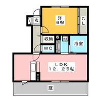 グレイスコート Bの間取り