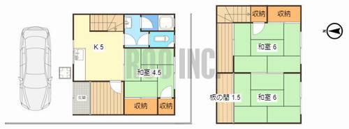 物件の間取り画像