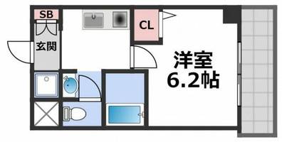 M´プラザ布施駅前の間取り