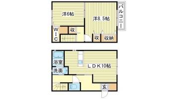 物件の間取り画像
