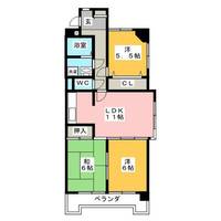 グランドハイリス上社の間取り