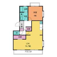 ロイヤルハイツ小林の間取り