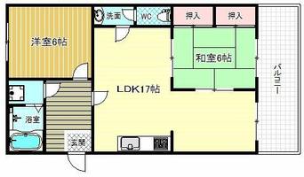 物件の間取り画像