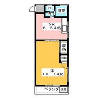 コーポコーデン205の間取り