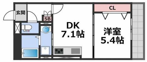 物件の間取り画像