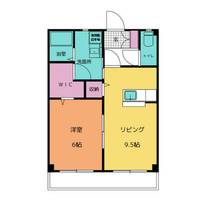 アゼリア神野 Aの間取り