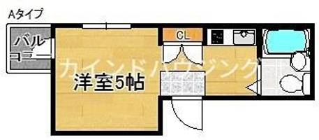 ビバリーヒルズ北島東の間取り