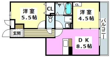 物件の間取り画像
