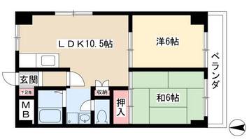 物件の間取り画像