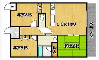 物件の間取り画像