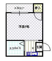 ドリームライフ石津302の間取り
