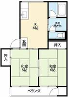 愛知県額田郡幸田町大字高力字神山(マンション)の賃貸物件の間取り
