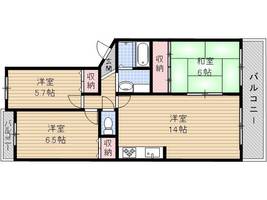 物件の間取り画像