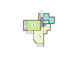 ラウムズ虹ヶ丘の間取り