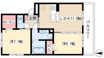 物件の間取り画像