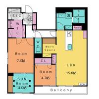 物件の間取り画像