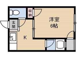 清風マンションの間取り