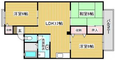物件の間取り画像