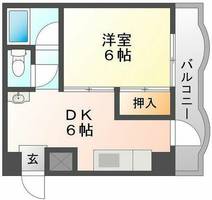 大阪府大阪市東淀川区瑞光2丁目(マンション)の賃貸物件の間取り