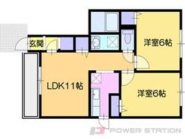 物件の間取り画像