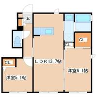 物件の間取り画像