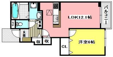 物件の間取り画像