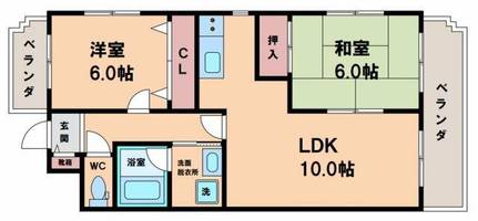 物件の間取り画像