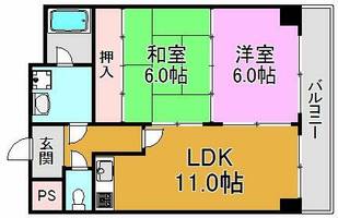 物件の間取り画像