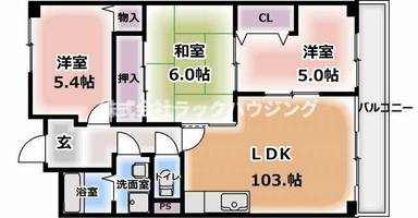 物件の間取り画像