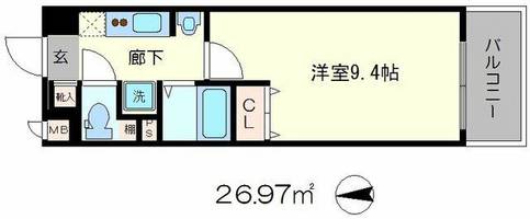 物件の間取り画像