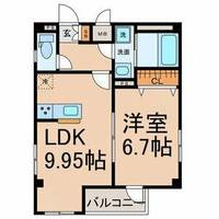 グランレーヴ千代田401の間取り