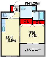 物件の間取り画像
