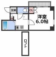 シティパレス21玉造の間取り