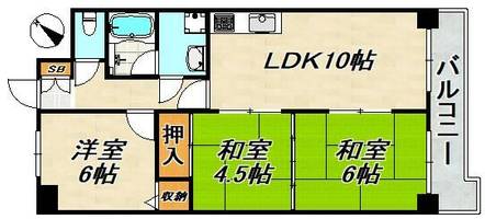 物件の間取り画像