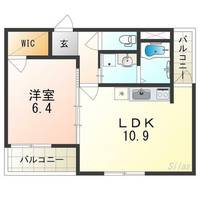 フジパレス東三国ケ丘EASTの間取り