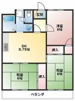 物件の間取り画像