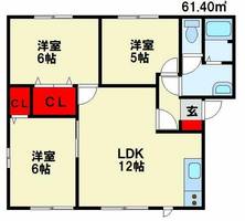 物件の間取り画像