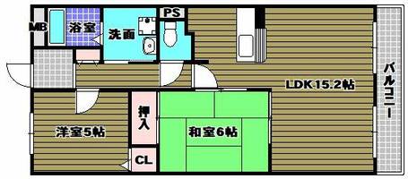 物件の間取り画像