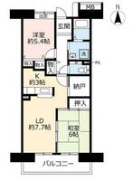 物件の間取り画像