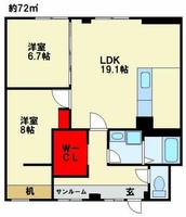 物件の間取り画像