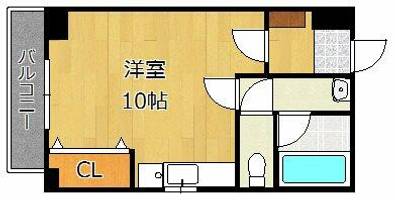 ラフォンテ門司の間取り